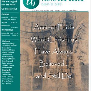 Bulletin cover 3-2-25